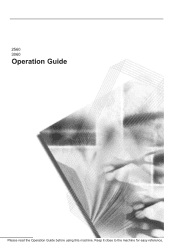 Kyocera KM-2560 2560/3060 Operation Guide (Basic Edition)