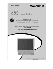 Magnavox 20MDRF20 User manual,  English (US)