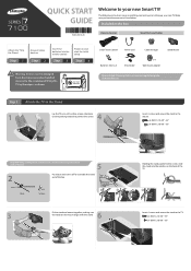 Samsung UN65F7100AF Installation Guide Ver.1.0 (English)