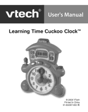 Vtech Learning Time Cuckoo Clock User Manual
