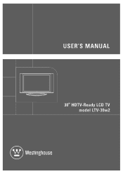 Westinghouse LTV30W2 User Manual