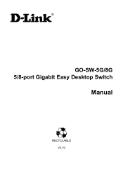 D-Link GO-SW-8E User Manual