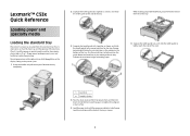 Lexmark C532 Quick Reference