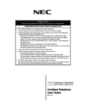 NEC 80683 User Guide