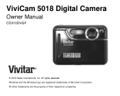 Vivitar 5018 Camera Manual