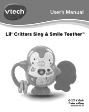 Vtech Lil Critters Sing & Smile Teether User Manual