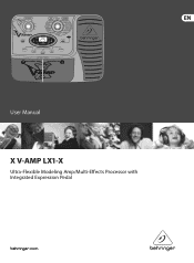 Behringer X V-AMP Manual
