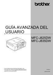 Brother International MFC-J825DW Advanced Users Manual - Spanish
