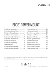 Garmin Edge Explore 2 Power Mount Bundle Instructions