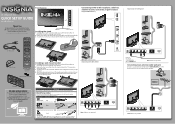 Insignia NS-42E470A13A Quick Setup Guide (English)