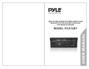 Pyle PCA12BT User Manual