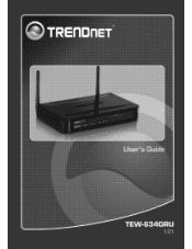 TRENDnet TEW-634GRU User's Guide