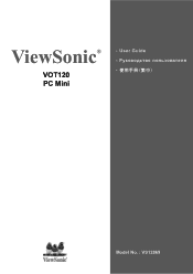 ViewSonic VOT120 User Guide