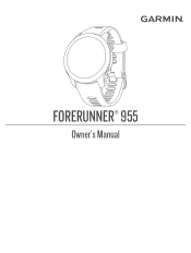 Garmin Forerunner 955 Owners Manual