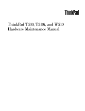 Lenovo ThinkPad 510 User Manual