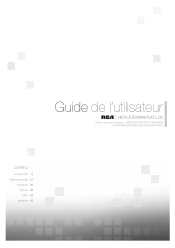 RCA L40HD36 User Guide & Warranty (French)