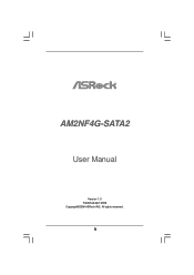 ASRock AM2NF4G-SATA2 User Manual