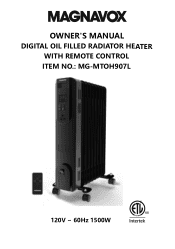 Magnavox MG-MTOH907L Owners Manual