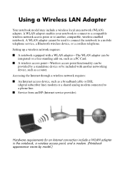 HP zd7005QV Compaq and HP Notebook PC Series - Using a Wireless LAN Adapter
