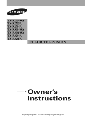 Samsung TX-R2765 User Manual (user Manual) (ver.1.0) (English)