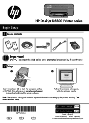 HP Deskjet D5500 Reference Guide