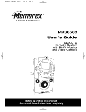 Memorex MKS8580 User Guide