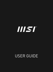 MSI Modern 14B User Manual