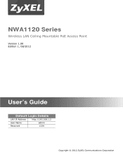 ZyXEL NWA1123-NI User Guide