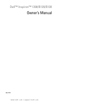 Dell Inspiron 1300 Owner's Manual