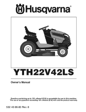 Husqvarna YTH22V42 Owners Manual