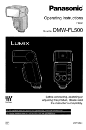 Panasonic DMWFL500 DMWFL500 User Guide