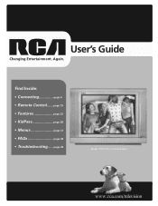 RCA 27F520T User Guide & Warranty
