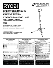 Ryobi P782 Operation Manual