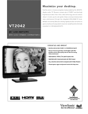 ViewSonic VT2042 VT2042 Datasheet