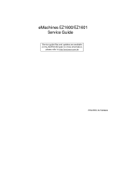 Acer EZ1601-01 Service Guide