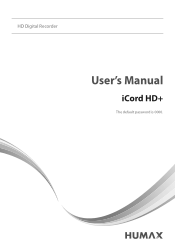 Humax iCordHDMiddleEast User Manual