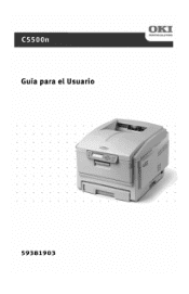 Oki C5500n Guide: User's, C5500n (LA Spanish)
