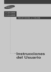 Samsung CL-32A20HE User Manual (user Manual) (ver.1.0) (Spanish)