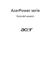 Acer AcerPower FG Aspire SA85/Power S285 User's Guide ES
