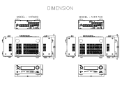 Denon AVR 689 Dimensions