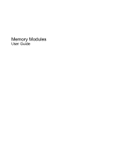 HP 6715b Memory Modules - Windows Vista