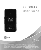 LG CU515 User Guide