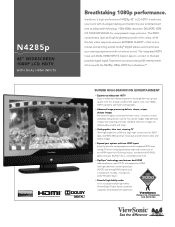 ViewSonic N4285P N4285p PDF Spec Sheet