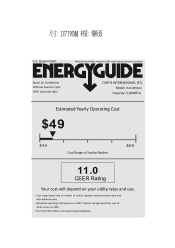 RCA RACM5002 Energy Label