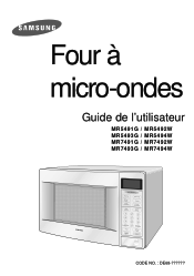 Samsung MR5493G User Manual Ver.1.0 (Multi Language)