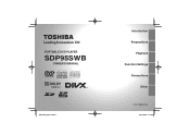 Toshiba SDP95S Owners Manual