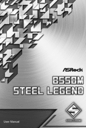 ASRock B550M Steel Legend User Manual