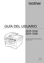 Brother International DCP-7040 Users Manual - Spanish