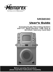 Memorex MKS8590 User Guide