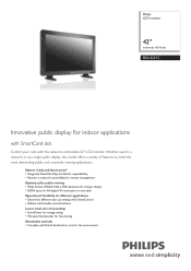 Philips BDL4231C Leaflet